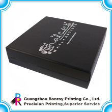 OEM Order Custom Cardboard Cotton Filled Jewelry Gift Boxes For Sale